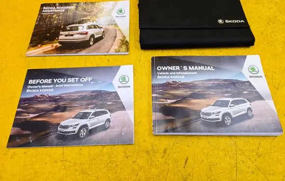 Skoda Kodiaq Owners service history hand book 