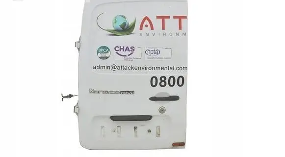 Renault Kangoo II Rear loading door model letters 