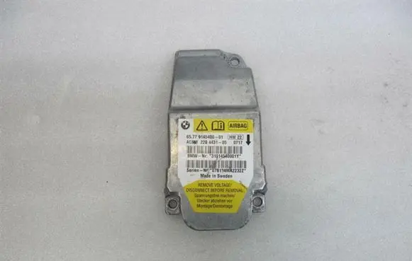BMW 6 E63 E64 Airbag control unit/module 65779145400