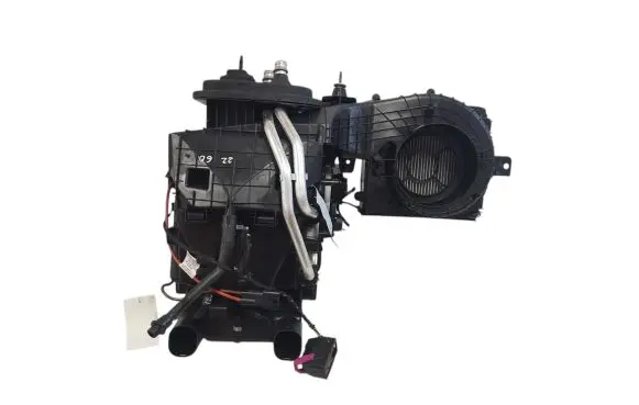 Interior heater climate box assembly