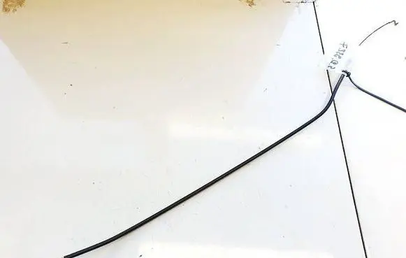 Rear door cable line