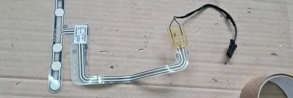 Audi A6 S6 C6 4F Seat heating element 4F0963553B 80034890434651