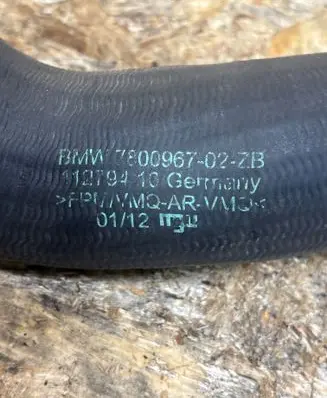 BMW 1 E81 E87 Intercooler hose/pipe 7800967 11617800967