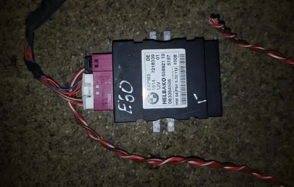 BMW 5 E60 E61 Fuel injection pump control unit/module 16147218339 55892110 083364506