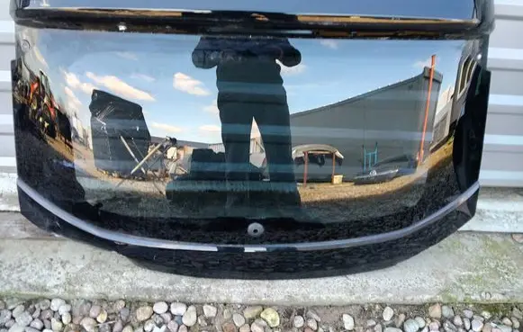Opel Corsa F Rear windscreen/windshield window CORSAF