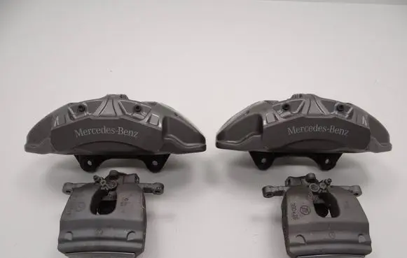Mercedes-Benz S W223 Brake discs and calipers set 20D18502 A2234215500 A2234215400
