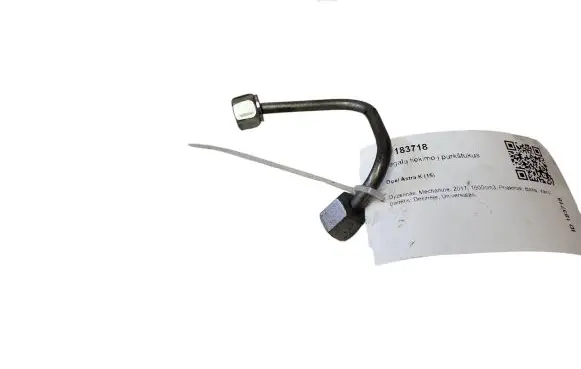 Opel Astra K Fuel injector supply line/pipe 
