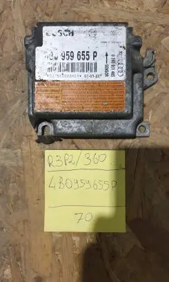 Audi A6 S6 C5 4B ESP acceleration yaw rate sensor 4B0959655P