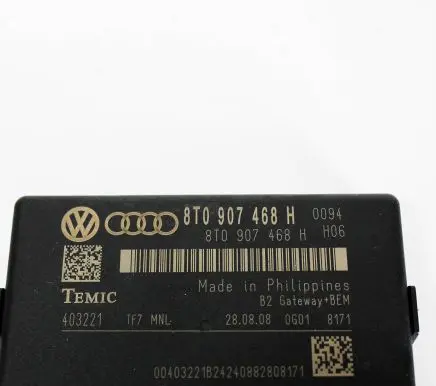 Audi A4 S4 B8 8K Gateway control module 8T0907468H
