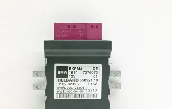 BMW 5 F10 F11 Fuel injection pump control unit/module 7276073 55892110 0102041832