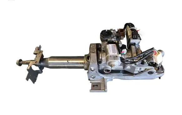 Steering wheel axle set