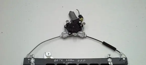 Hyundai Getz Front door window regulator with motor 