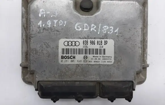 Audi A3 S3 8L Engine control unit/module 03B906018BP 0281001848