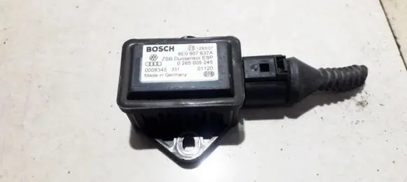 Volkswagen PASSAT B5.5 ESP acceleration yaw rate sensor 8E0907637A 0265005245