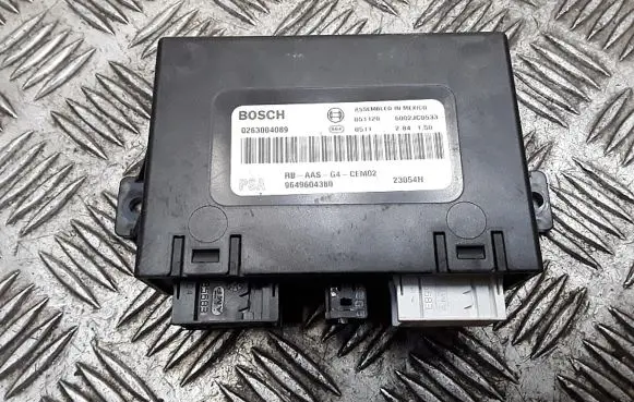 Peugeot 607 Parking PDC control unit/module 9649604380