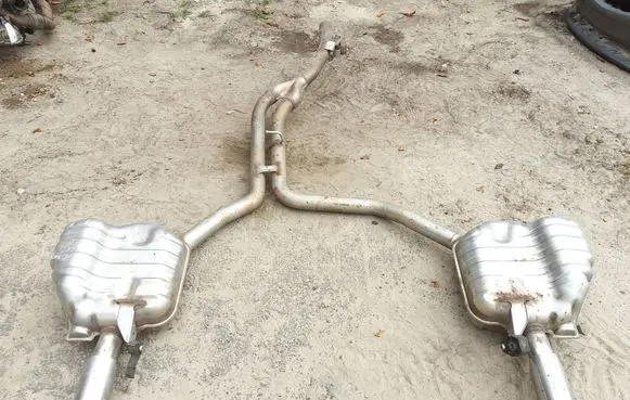 Audi A8 S8 D4 4H Muffler/silencer 