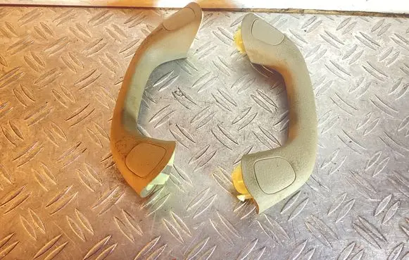 Front interior roof grab handle