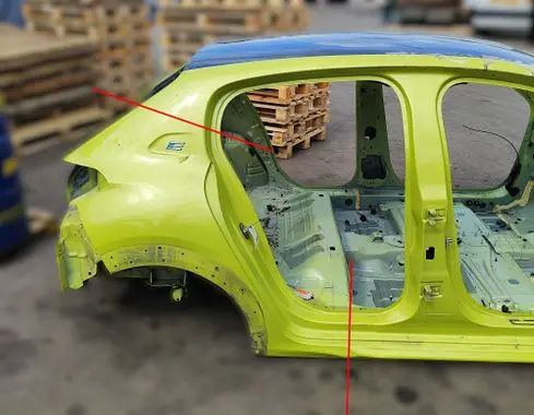 Peugeot 208 I Rear quarter panel