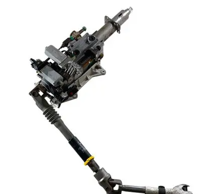 Steering wheel axle set