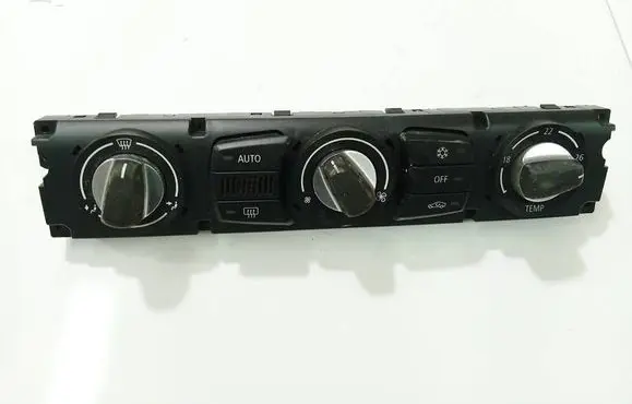 BMW 5 E60 E61 Climate control unit 6411917771201 64119177712-01