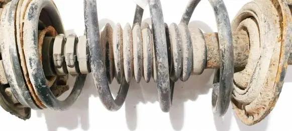 Front coil spring