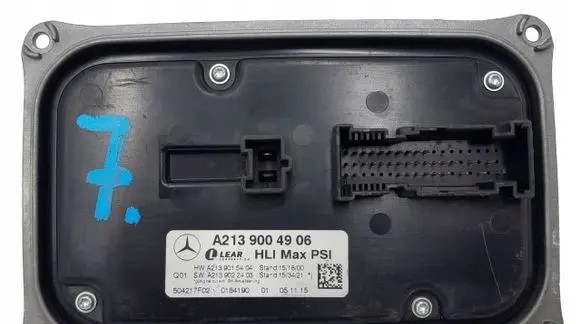 Mercedes-Benz C W205 Xenon control unit/module A2139004906