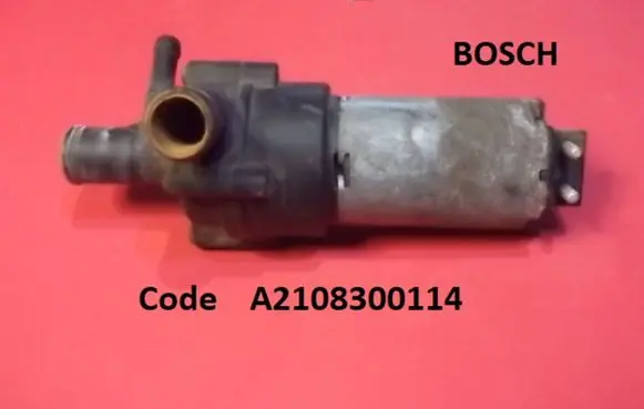 Mercedes-Benz C W202 Electric auxiliary coolant/water pump A2108300114