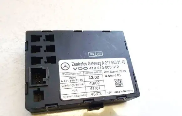 Mercedes-Benz E W211 Other control units/modules a2115403145 410213005012