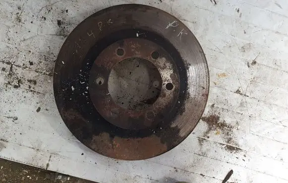 Toyota Land Cruiser (J120) Front brake disc NOCODE