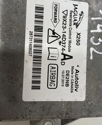 Jaguar XF X250 Airbag control unit/module 9X2314D374AD