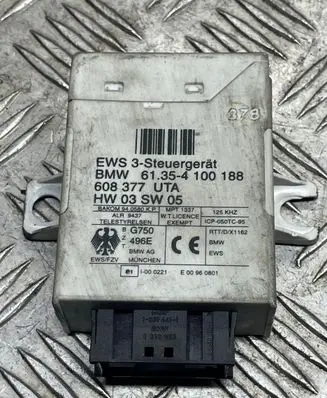 BMW 5 E39 Immobilizer control unit/module 61354100188 608377UTA