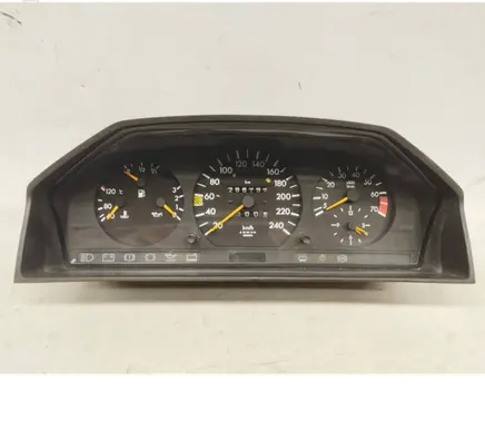 Mercedes-Benz E W124 Speedometer (instrument cluster) 1245431525 1245425268 5220026700