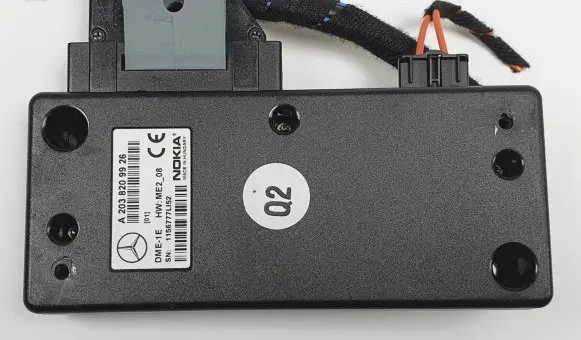 Mercedes-Benz S W220 Phone control unit/module A2038209926