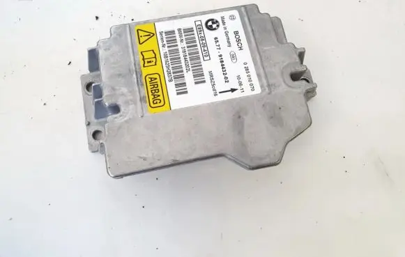 BMW 1 E81 E87 Airbag control unit/module 6577918443202 0285010070