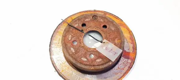 Toyota Corolla Verso AR10 Rear brake disc neventiliuojamas