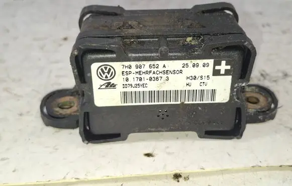 Audi Q7 4L ESP acceleration yaw rate sensor 7H0907652A DD79J25YEC 10170103673
