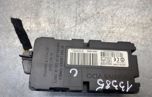 Peugeot 407 Tire pressure control unit 9655140080 09786 650070869
