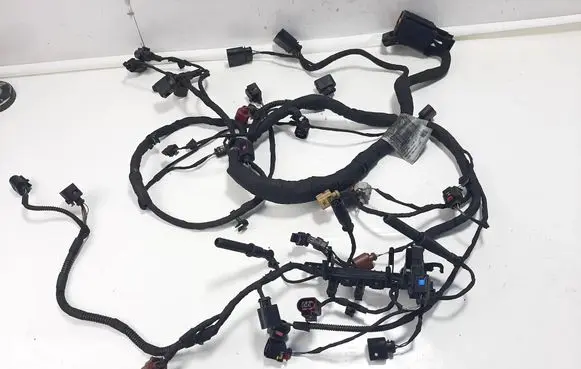 Engine installation wiring loom