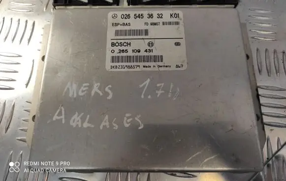 ESP (stability system) control unit