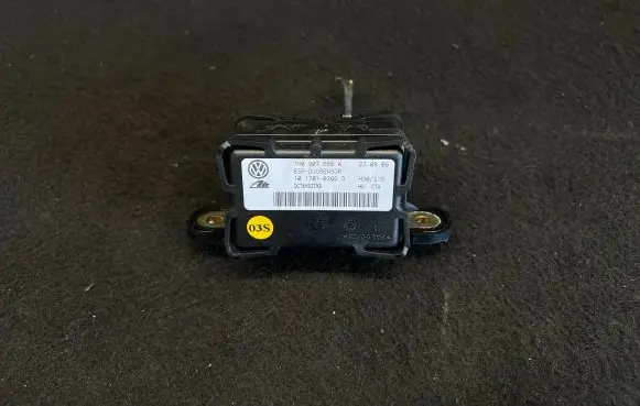 Volkswagen Touran I ESP acceleration yaw rate sensor 7H0907655A