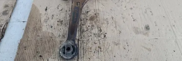 Volkswagen Sharan Front lower control arm/wishbone 166080AC27