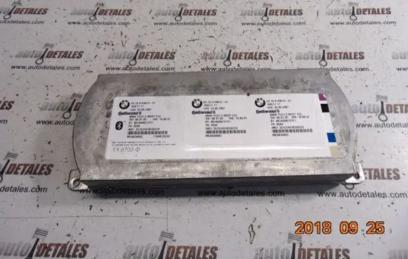 BMW 5 E60 E61 Bluetooth control unit module 9149615