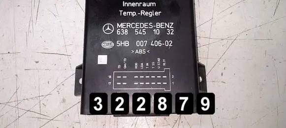 Mercedes-Benz Vito Viano W638 Engine control unit/module 6385451032