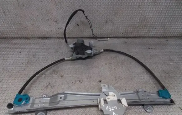 Front door window regulator with motor