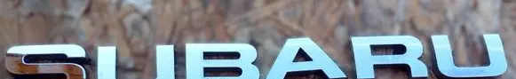 Subaru Outback Rear loading door model letters