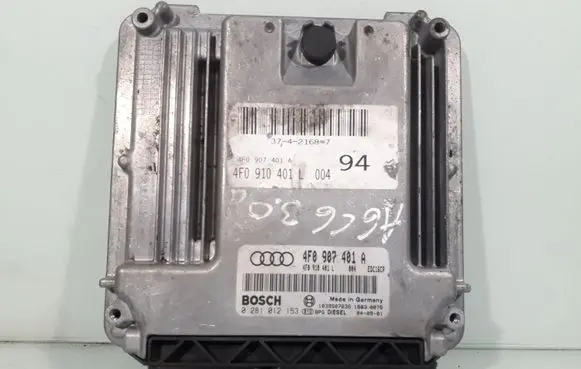 Audi A6 S6 C6 4F Engine control unit/module 4F0907401A 0281012153