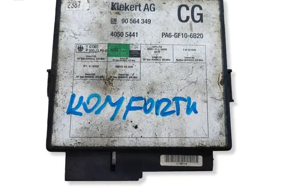 Opel Meriva A Comfort/convenience module 90564349