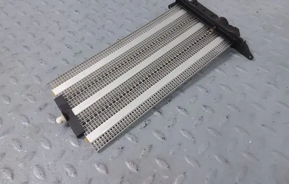 Electric cabin heater radiator