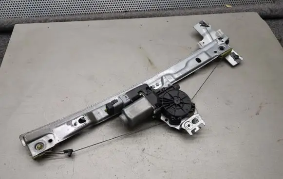Front door window regulator with motor