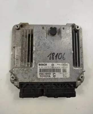 Toyota Yaris Engine control unit/module 89661-0D450 0281012517